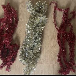Bulk Shiny Tinsel Garlands 