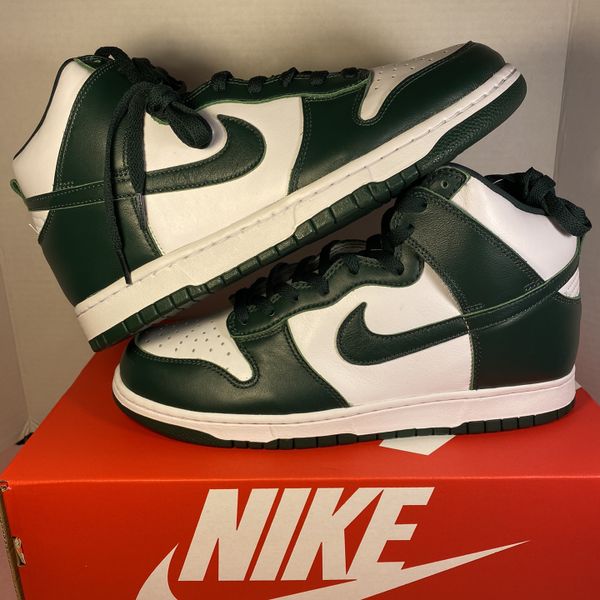 dunk high se first use green