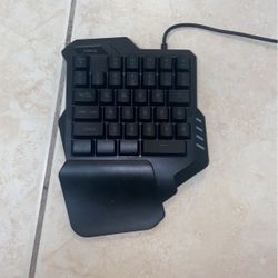 Left Hand RBG Gaming Keyboard 