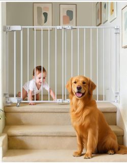 HomeMiYN Walk Through Safety Gate for Baby / Pets (29.7"–45" W x 29.1" H) - New