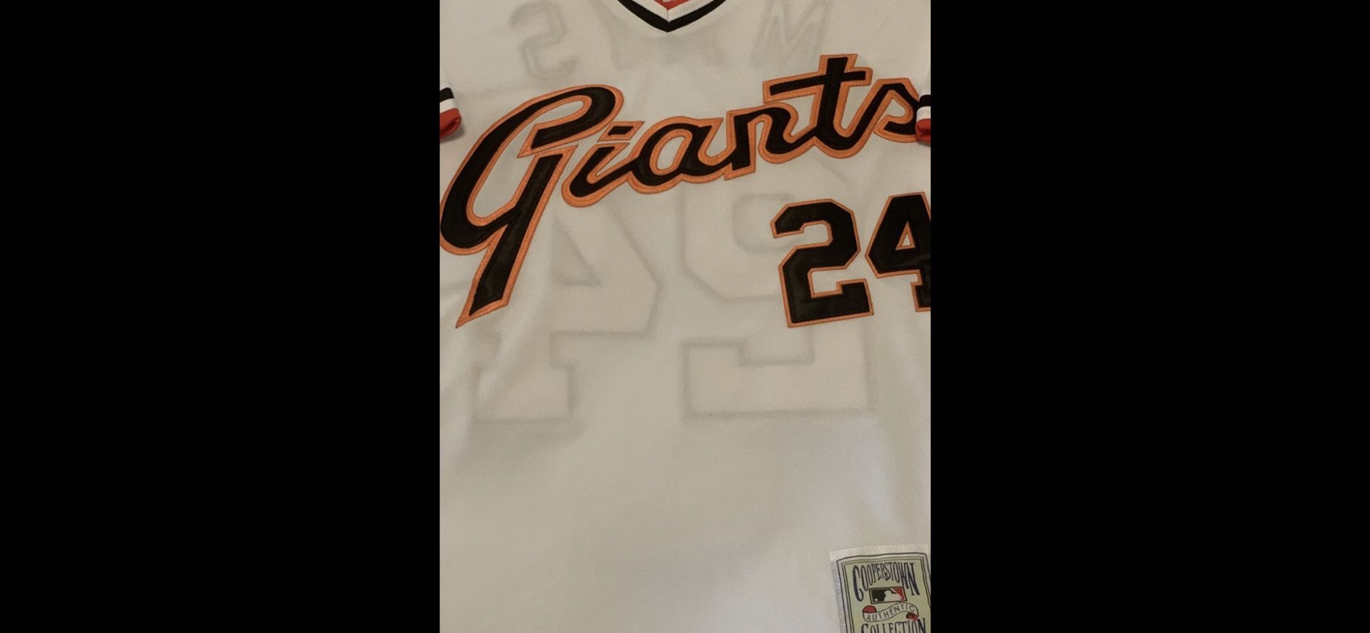 1954 Willie Mays San Francisco Giants Mitchell and Ness Ness MLB Jersey  Size Large – Rare VNTG