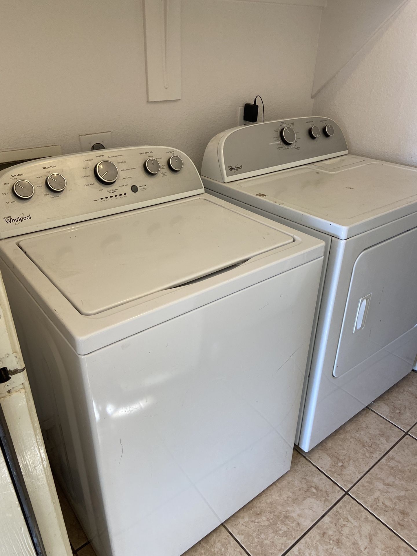 Washer And Dryer