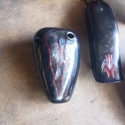 Harley Davidson tank and fender