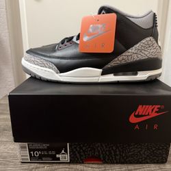 Jordan 3 Black Cement 10.5