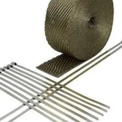 Exhaust Heat Wrap For Motorcycle