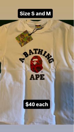 Bape shirt S and M