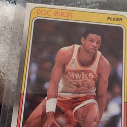 Basketball Fleer Hoops Danny Ainge & Doc Rivers cards bundle 4 cards cash porch pickup Redmond