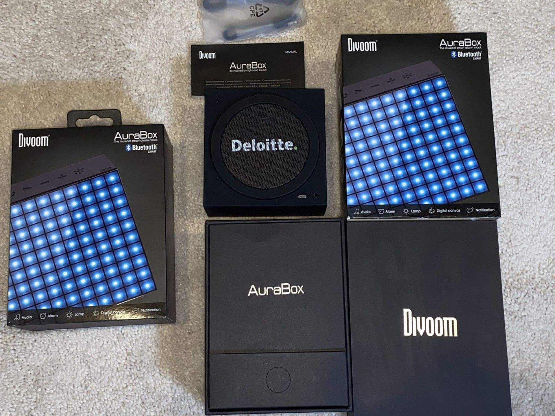 Divoom Aurabox LED Bluetooth Smart Alarm Speaker - NEW (2)