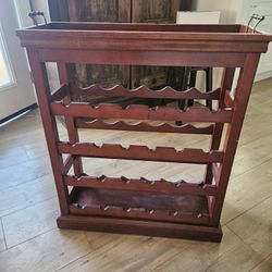 Solid Wood Wine Rack