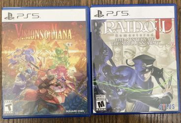 Raidou Remastered Mystery The Soulless Army Vision Of Mana Action RPG Ps5 Game X