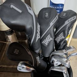 PXG Black Ops Driver 3W 5W 4 hybrid PXG 0211 Dualcore irons 5-PW GW SW LW Brandon Putter PXG Tour Staff Bag