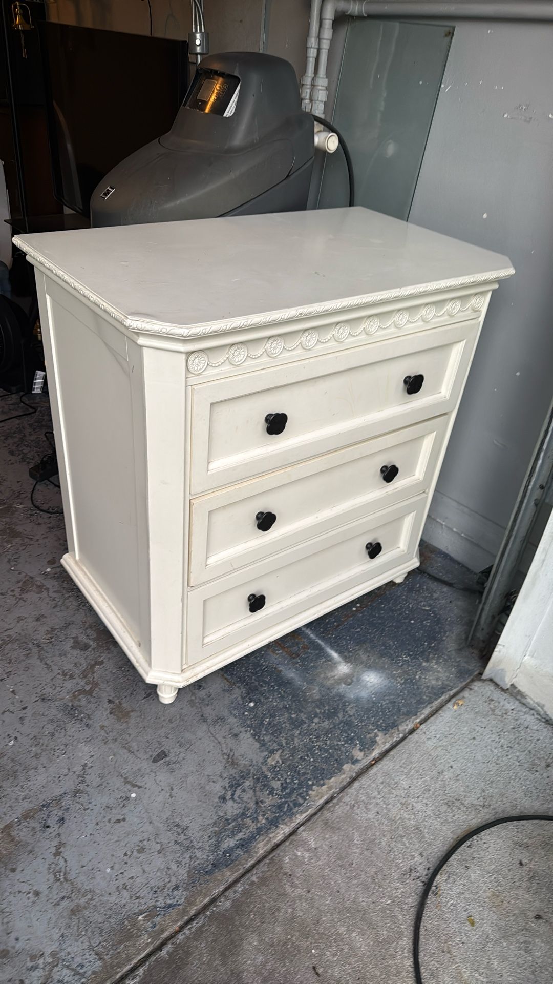 Modern White Dresser