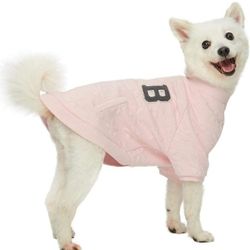 Pet Soft & Comfy Baseball Fans Favorite Argyle Jacquard Pullover Dog Sweatshirt