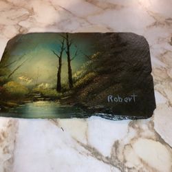 10”x7” Painted Slate 