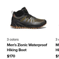 Keen Zionic Mid H8king Shoe