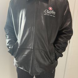 Port Authority Signature Leather Jacket XL - Cherokee Casino Resort "Main Event Final Table"
