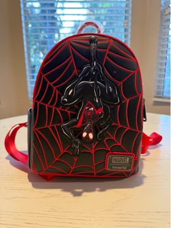 Loungefly Marvel Spider-Man Miles Morales Swinging Web Mini Backpack - BoxLunch Exclusive