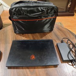 MSI GAMING LAPTOP GF65 Core i7, 32GB, (2) 512 SSD DRIVES