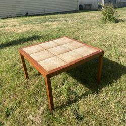 Mid Century Tile Top Table