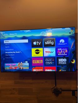 75” TCL 4K UHD HDR Smart Roku TV