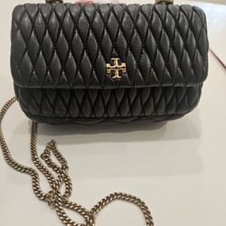 Tory Burch Mini Kira Ruched Flap Bag