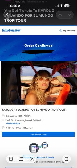 Karol G tickets