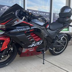 New Stealth R400 Electric Motorcycle 75mph 50 Miles Range At The Scooter Store In Robbinsville 