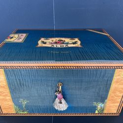 Elie Bleu “La Flor de Alba” 200-Count Cigar Humidor – Made in France