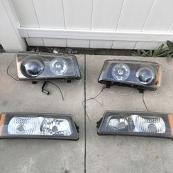 Cat Eye Silverado Headlights 