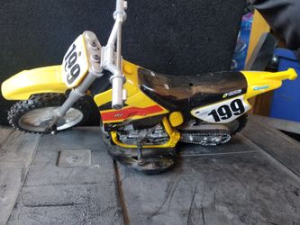 Toy motorcycle for display