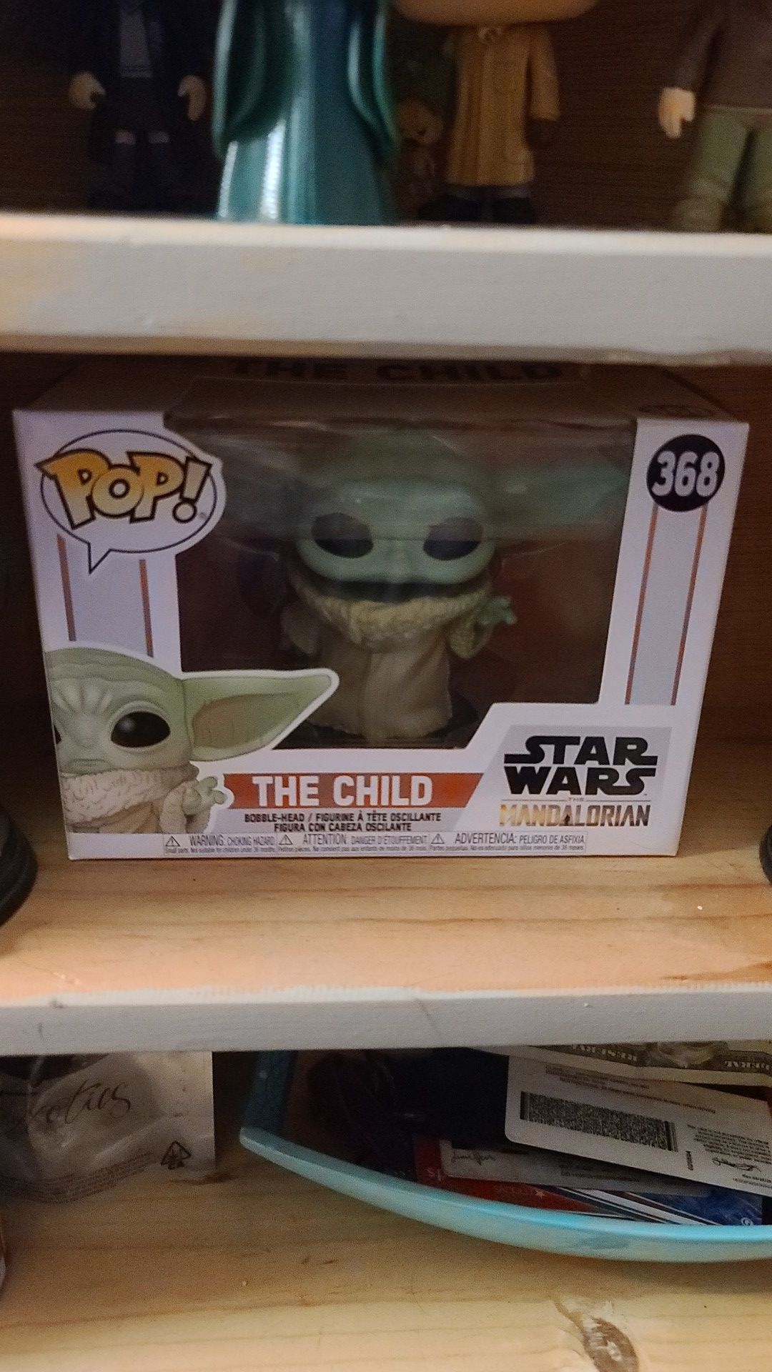 The child star wars pop! Figure