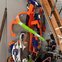 Nerf Guns, Ammo, & Accessories