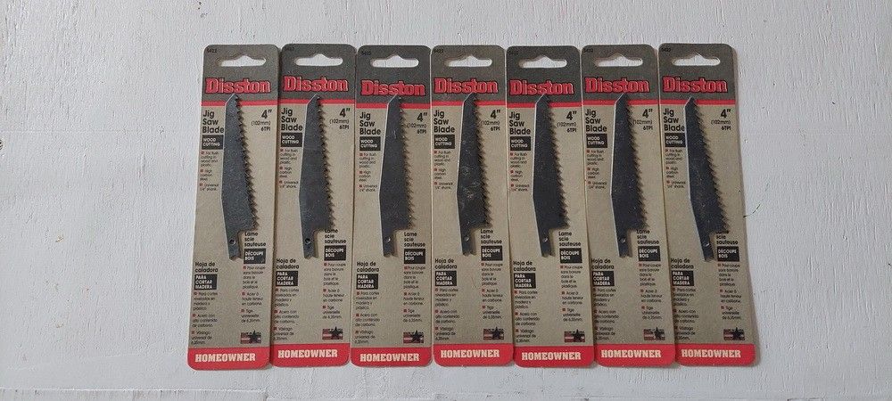 Disston Jig Saw Blade Wood Cutting