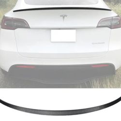 20-23 Tesla Model Y OE Style Rear Trunk Spoiler Wing Real Carbon Fiber CF