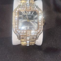 Moissanite Cartier Santos