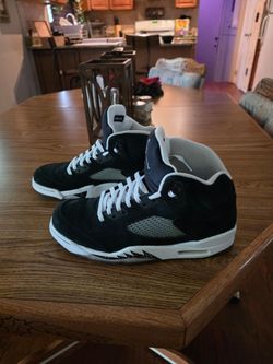 Air Jordan's 5 retro oreo/moonlight