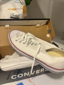 Men’s Converse Low tops white Size 12.5 New In Box