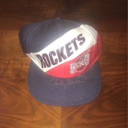 Autographed Clyde Drexler Hat