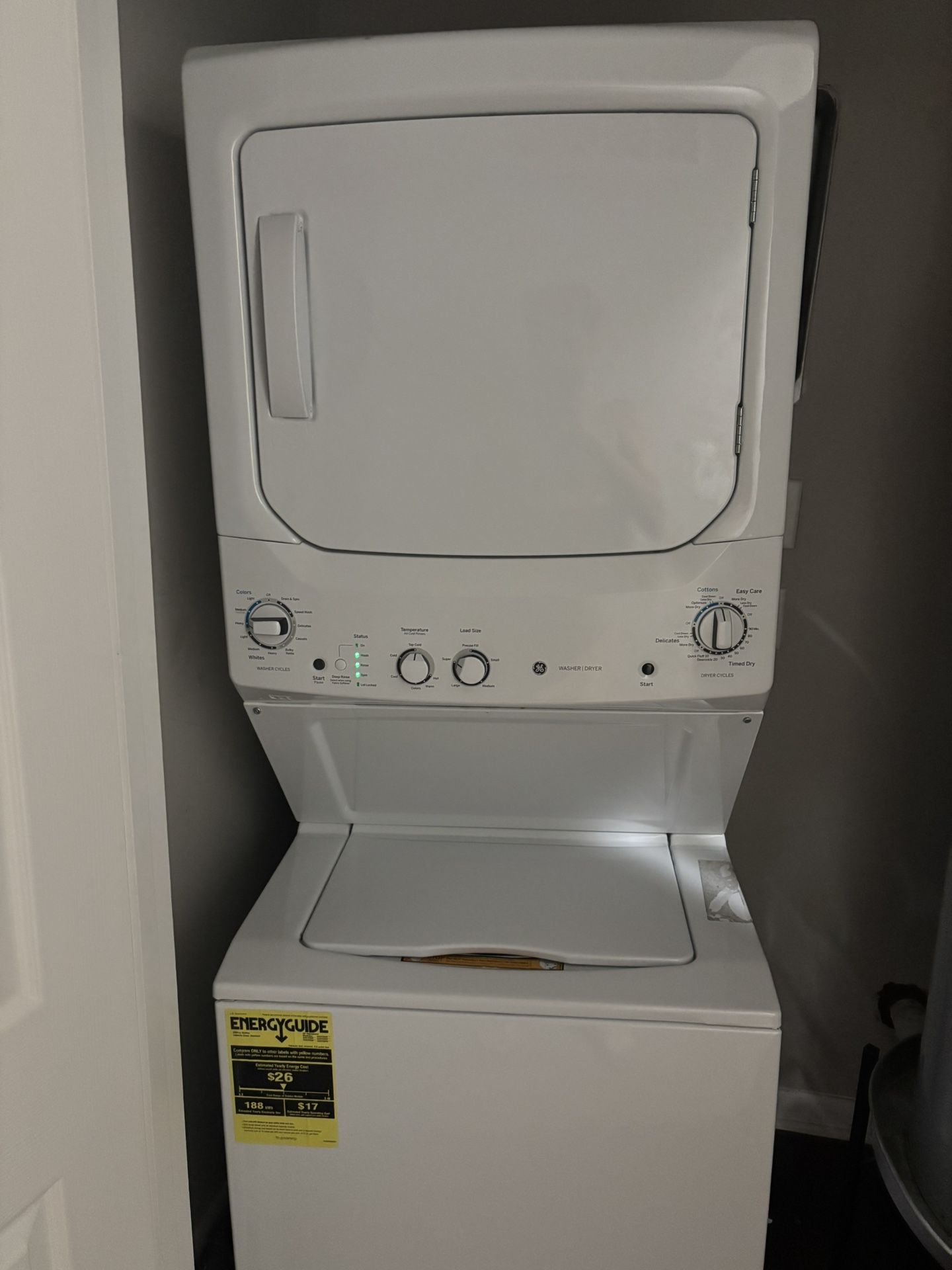 GE Washer/dryer