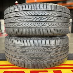 2 Used Tires Pirelli Scorpion MS (285/40/23)llantas Usadas 