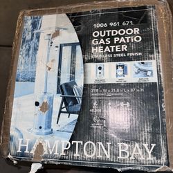 Outdoor gas patio heater