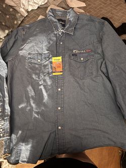 Wrangler Coors Banquet Denim Long Sleeve