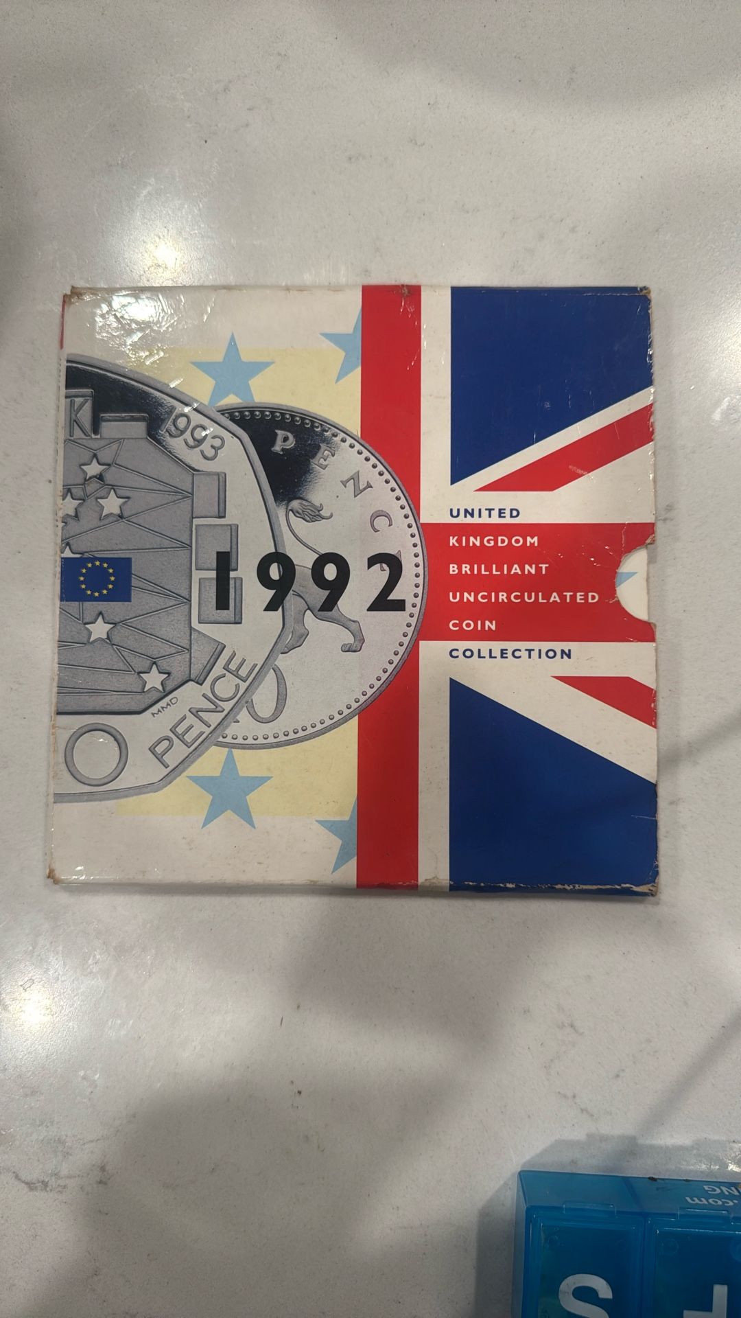 1992 United Kingdom brilliant uncirculated coin collection