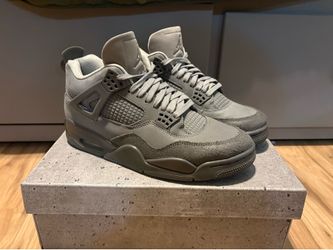 Wet cement Jordan 4’s