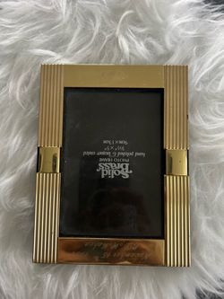 Vintage Solid Brass Photo Frame! ✨