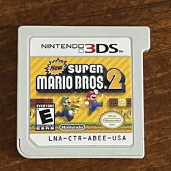 Nintendo 3 DS Super Mario Bros 2 New No Box 