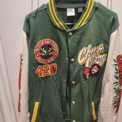 CHEECH AND CHONG VARSITY JACKET M