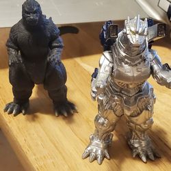 GODZILLA AND MECHA GODZILLA 