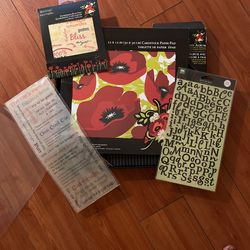 Scrap Book Art Supplies - Pick Up Only