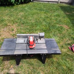 Craftsman Router Table & Router
